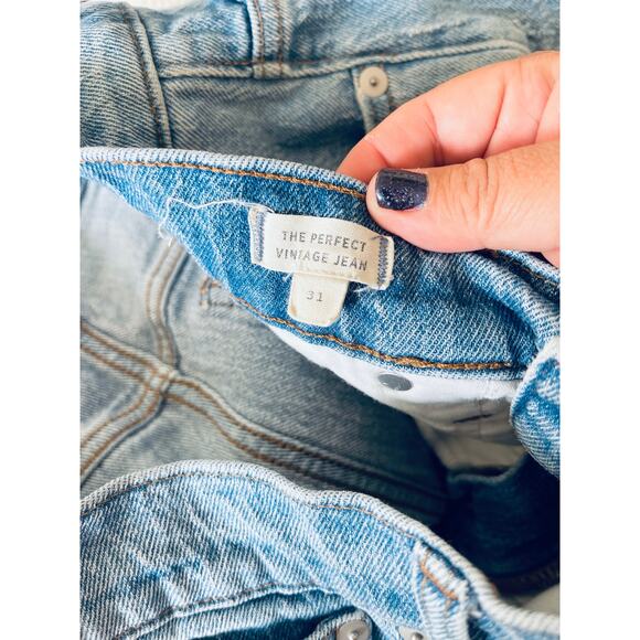 Madewell The Perfect Vintage Jean in Rosabelle Wash: Comfort Stretch Edition - Picture 7 of 9